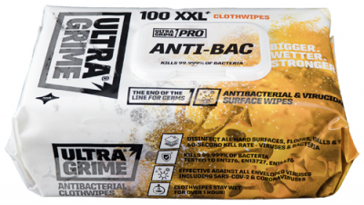 ULTRAGRIME PRO 'Anti-Bac' Clothwipes (VC126)