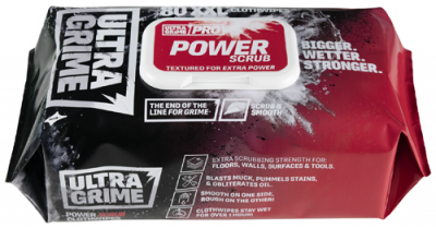 ULTRAGRIME PRO 'Power Scrub' Clothwipes (VC127)