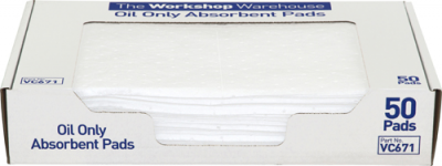 Oil & Fuel Only Absorbent Pads  - Lightweight (VC671)