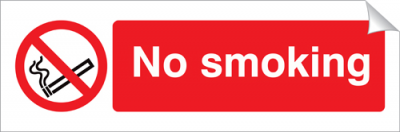 No Smoking - 360 x 120 mm (SSA103)