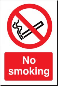 No Smoking - 240 x 360 mm (SSB118)