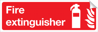 Fire Extinguisher - 360 x 120 mm (SSA273)