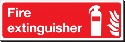 Fire Extinguisher - 360 x 120 mm (SSB272)
