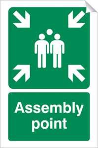 Assembly Point - 240 x 360 mm (SSA280)