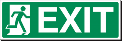 Exit - 360 x 120 mm (SSB262)