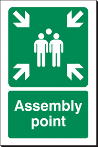 Assembly Point - 240 x 360 mm (SSB279)