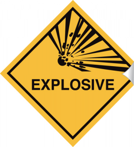 Explosive - 100 x 100 mm (SSA246)