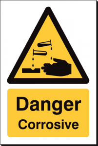 Danger Corrosive - 240 x 360 mm (SSB213)