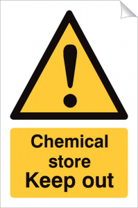 Chemical Store Keep Out - 240 x 360 mm (SSA212)