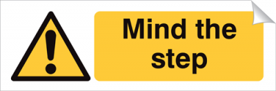Mind The Step - 360 x 120 mm (SSA234)