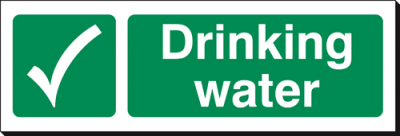 Drinking Water - 360 x 120 mm (SSB313)