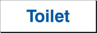 Toilet - 360 x 120 mm (SSB319)