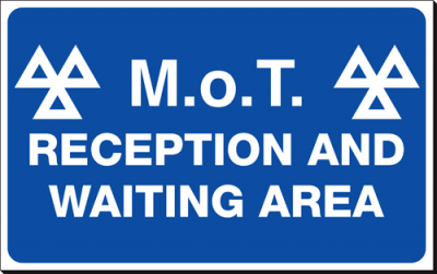 MOT Reception And Waiting Area - 480 x 300 mm (SSB502)
