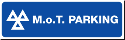 MOT Parking - 480 x 150 mm (SSB507)