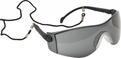 Lightweight Wraparound Safety Spectacles with Safety Cord (WS1491)