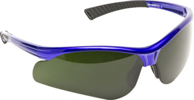 Wraparound Safety Spectacles with Rubber Nose Pads (WS1498)