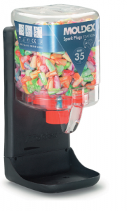 MOLDEX 'Spark Plugs' Disposable Earplugs Dispenser Stations with Earplugs (MX7825)