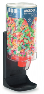 MOLDEX 'Spark Plugs' Disposable Earplugs Dispenser Stations with Earplugs (MX7850)