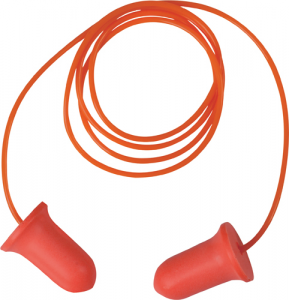 DELTAPLUS High Visibility Disposable Corded Ear Plugs (WS404)