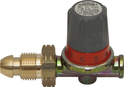 Adjustable Propane Gas Regulator - 0.35 - 2 Bar (GAS3)