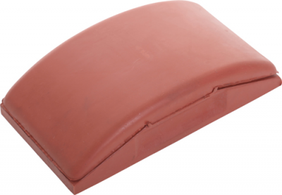Sanding Block - Dense Red Rubber (WSD102)
