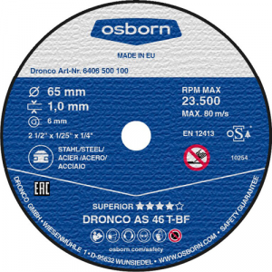 OSBORN 'Special' Mini Metal Cutting Discs (DCD24)