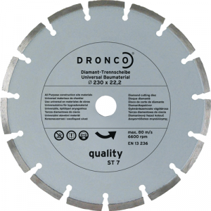 DRONCO 'Quality ST 7' Diamond Cutting Discs (DDB6)