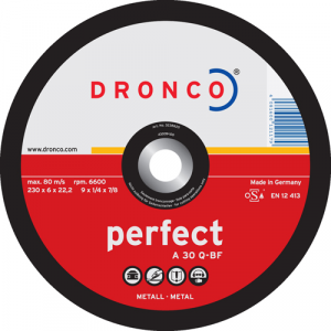 DRONCO 'Perfect' Metal Grinding Discs - Depressed Centre (DGD4)