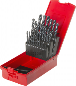 DORMER 'A100' HSS Jobber Twist Drill Set - Metric Set No. '204' (DHK25)
