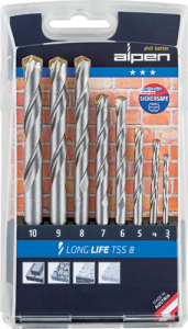 ALPEN Masonry Drill Set (DRK8)