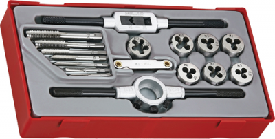 TENG TOOLS Rethreading Tap & Die Set (TTTTD17)