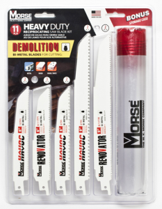 MORSE Heavy Duty Reciprocating Saw Blade Kit (TL630)