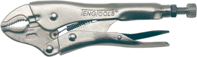 TENG TOOLS 'Power Grip' Locking Pliers - Round & Flat Grip (T401-7)