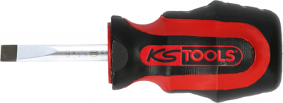 KS TOOLS 'ERGOTORQUEplus&reg;' Stubby Screwdriver - Slotted (K159.1001)