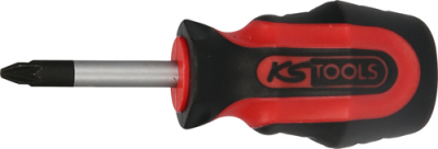 KS TOOLS 'ERGOTORQUEplus' Stubby Screwdriver - POZIDRIV (K159.1046)