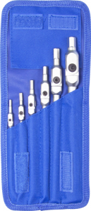 BONDHUS 'HEX PRO' Pivot Head Wrenches - Metric Set (TL357)