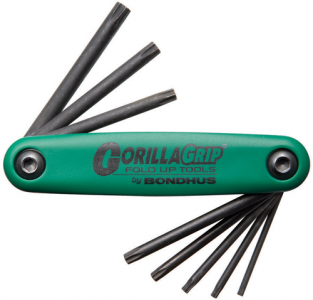 BONDHUS 'GorillaGrip ' TORX Driver Fold Up Set (TNB12632)