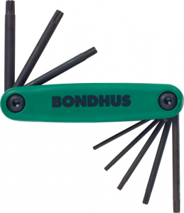 BONDHUS TORX Driver Fold Up Set (TNB12634)