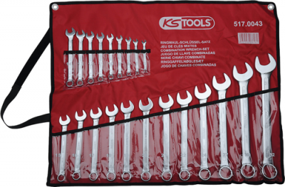 KS TOOLS Combination Spanner Set (K517.0043)
