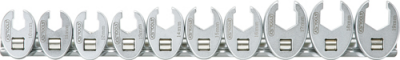 KS TOOLS 3/8" Drive 6 Point Crow Foot Wrench Set (K913.3800)