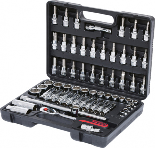 KS TOOLS 'CHROMEplus' 3/8" Drive Socket & Bit Socket Set (K918.0661)