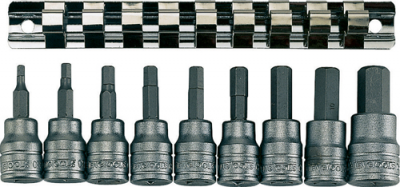 TENG TOOLS 3/8" Drive Hex Bit Socket Set (TM3812)