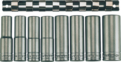 TENG TOOLS 1/2" Drive Deep Socket Set - 6 Point (TM1208-6)