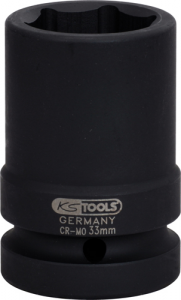 KS TOOLS 1" Drive 'Slim Line' Impact Sockets (K515.2124)