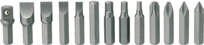 TENG TOOLS 5/16" Dr. Impact Driver Bits Set (TID515BIT)