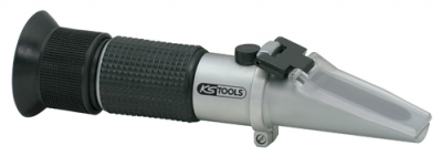 KS TOOLS Refractometer - Optical Tester for Antifreeze and Battery Acid (K550.1290)