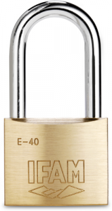 IFAM Long Shackle Padlocks - Brass (PAD250LS)