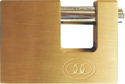 Shutter Padlock - Brass (PAD17)