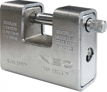 Armoured Padlock - Brass (PAD170)