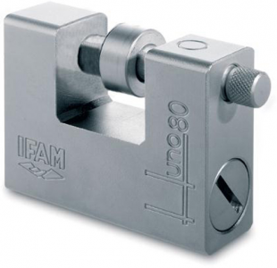 IFAM High Security Block Lock - Steel (PAD25)